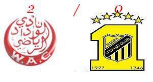 wydad 2#0 jedda